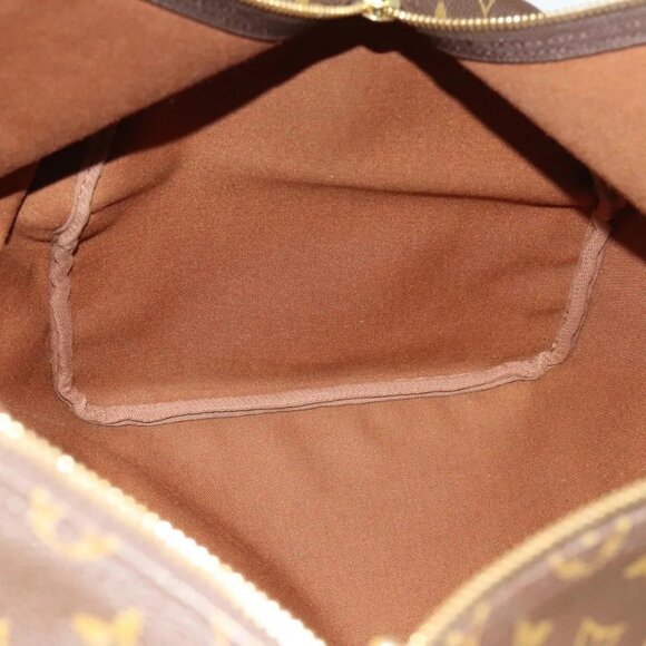 LOUIS VUITTON Monogram Keepall 55 Boston Bag M41424 LV Auth ar13732 - Picture 12 of 16